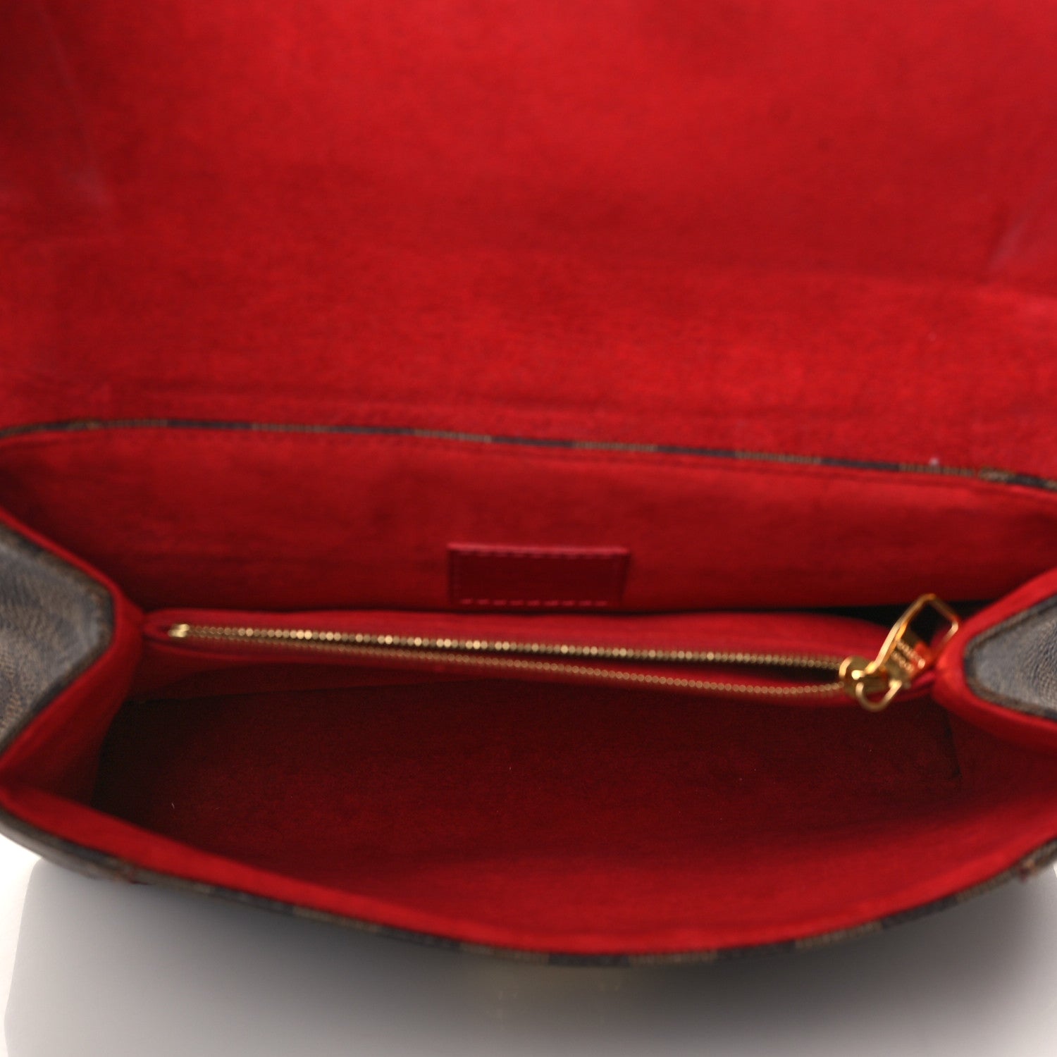Louis Vuitton Damier Ebene Caissa Clutch Cherry 5 of 9