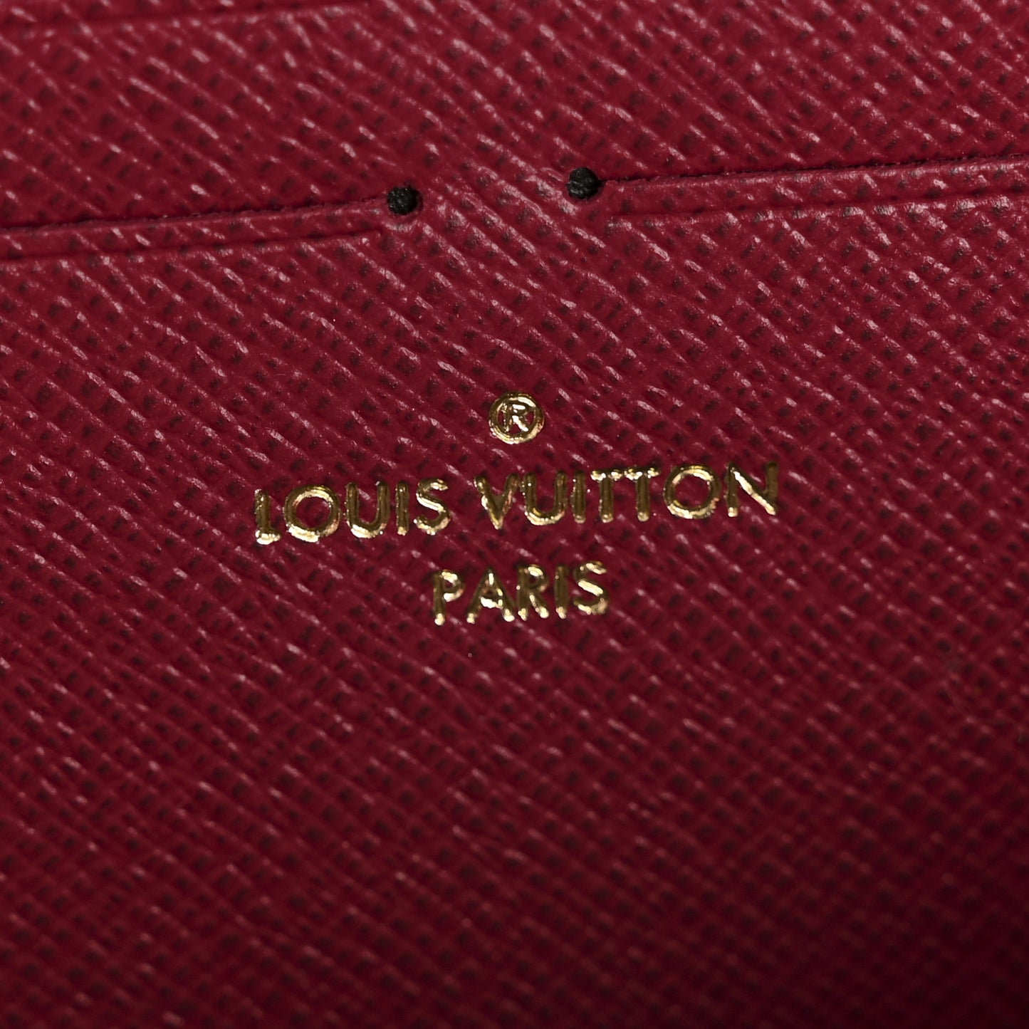 Monogram Clemence Wallet Fuchsia