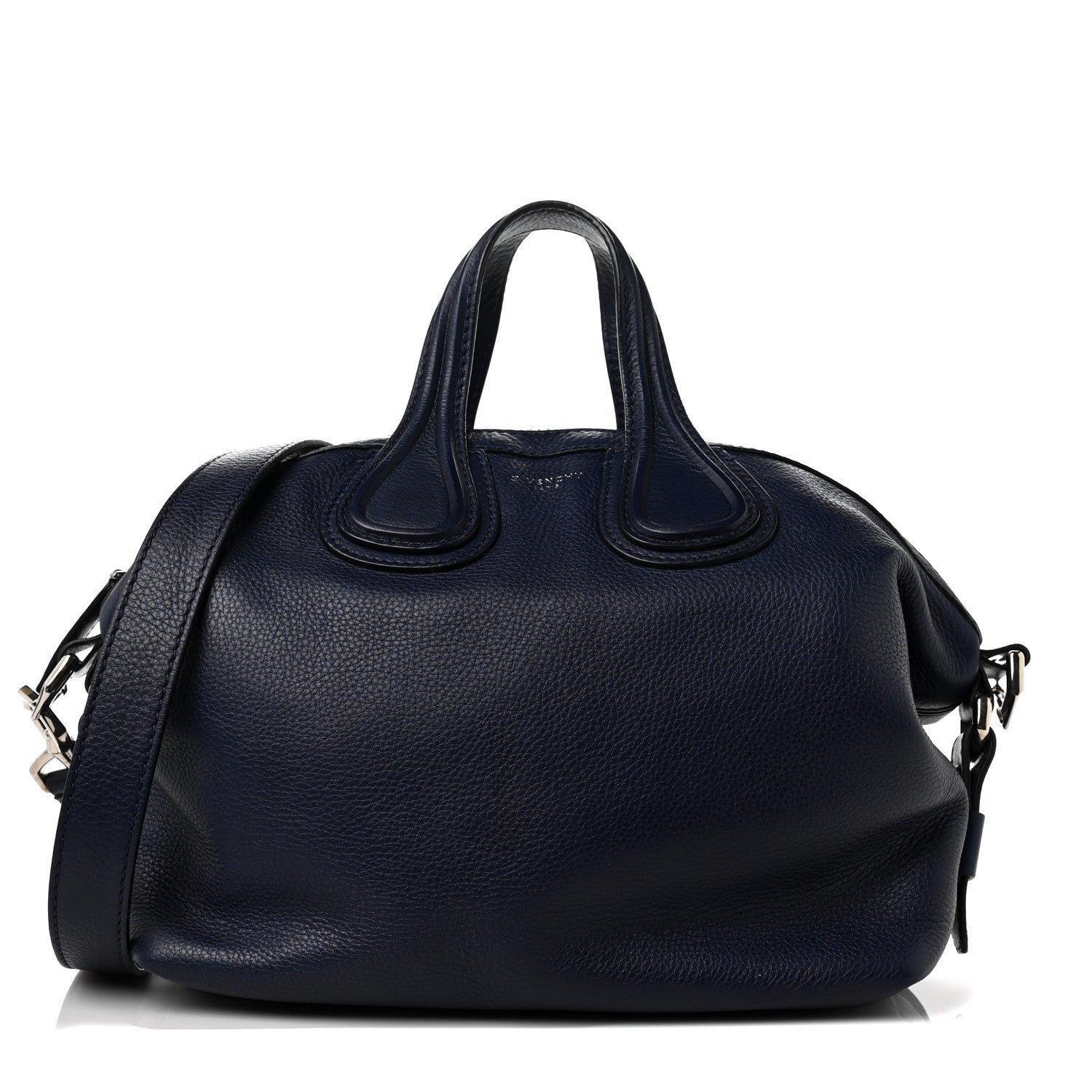 Givenchy Pebbled Calfskin Small Nightingale Night Blue 1 of 10