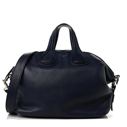 Givenchy Pebbled Calfskin Small Nightingale Night Blue 1 of 10