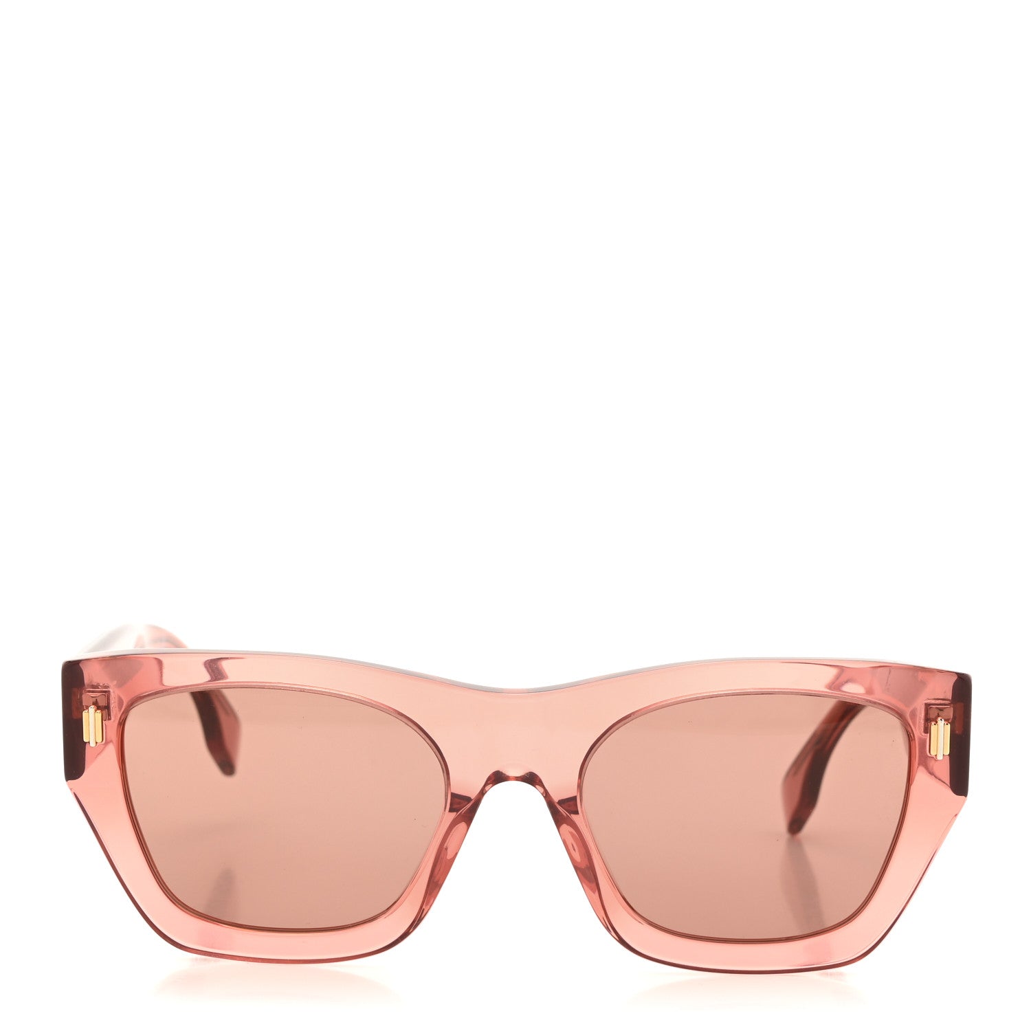 Fendi Acetate Sunglasses FE40100I Pink 2 of 7