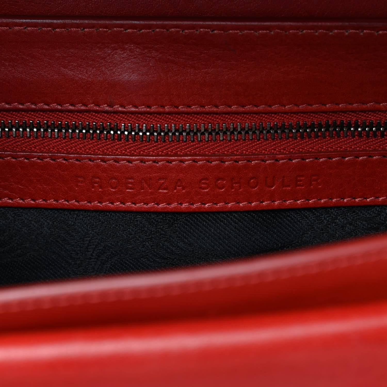 Proenza Schouler Calfskin Mini PS11 Classic Shoulder Bag Red 6 of 8