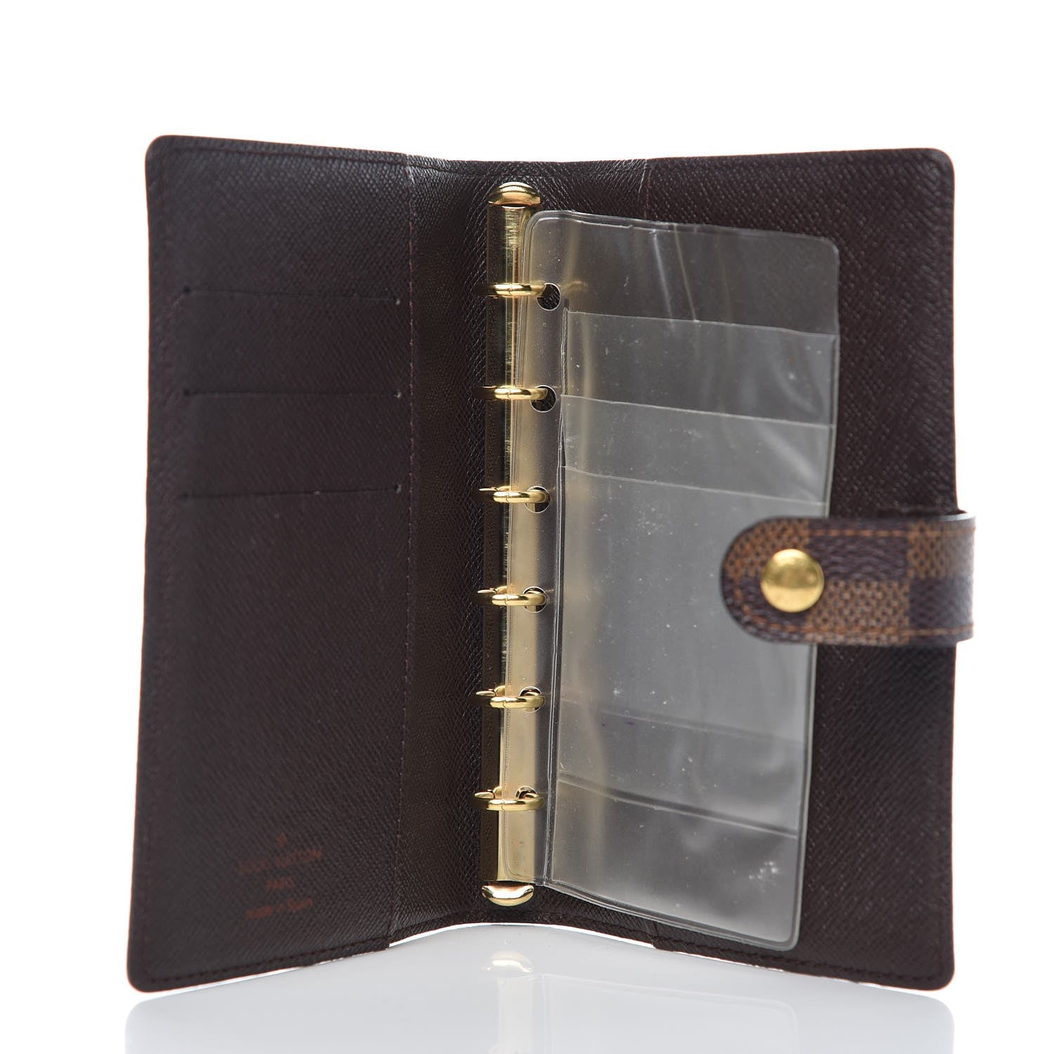 Louis Vuitton Damier Ebene Small Ring Agenda Cover 5 of 7