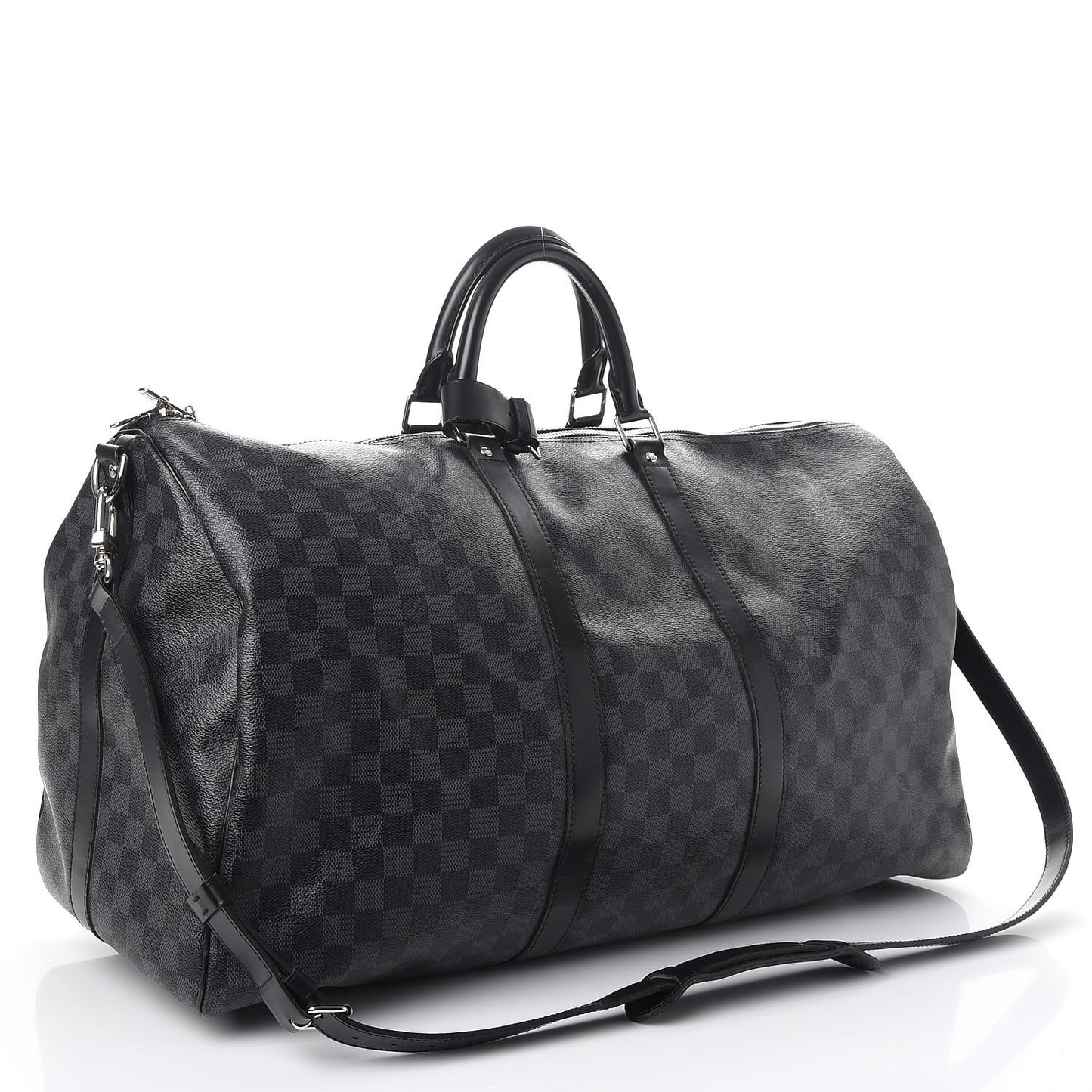 Damier Graphite Keepall Bandouliere 55