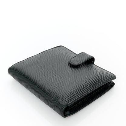 Louis Vuitton Epi Porte-Billets Compact Wallet Black 4 of 8