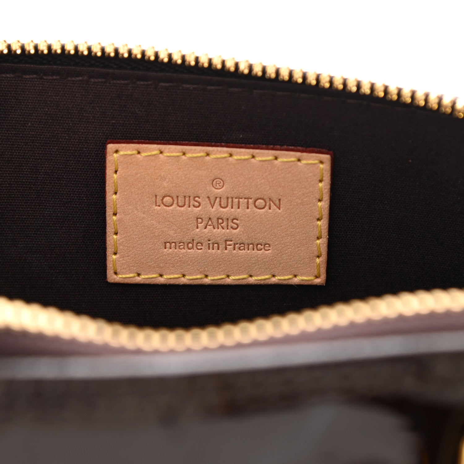 Louis Vuitton Vernis Alma BB Amarante 5 of 10