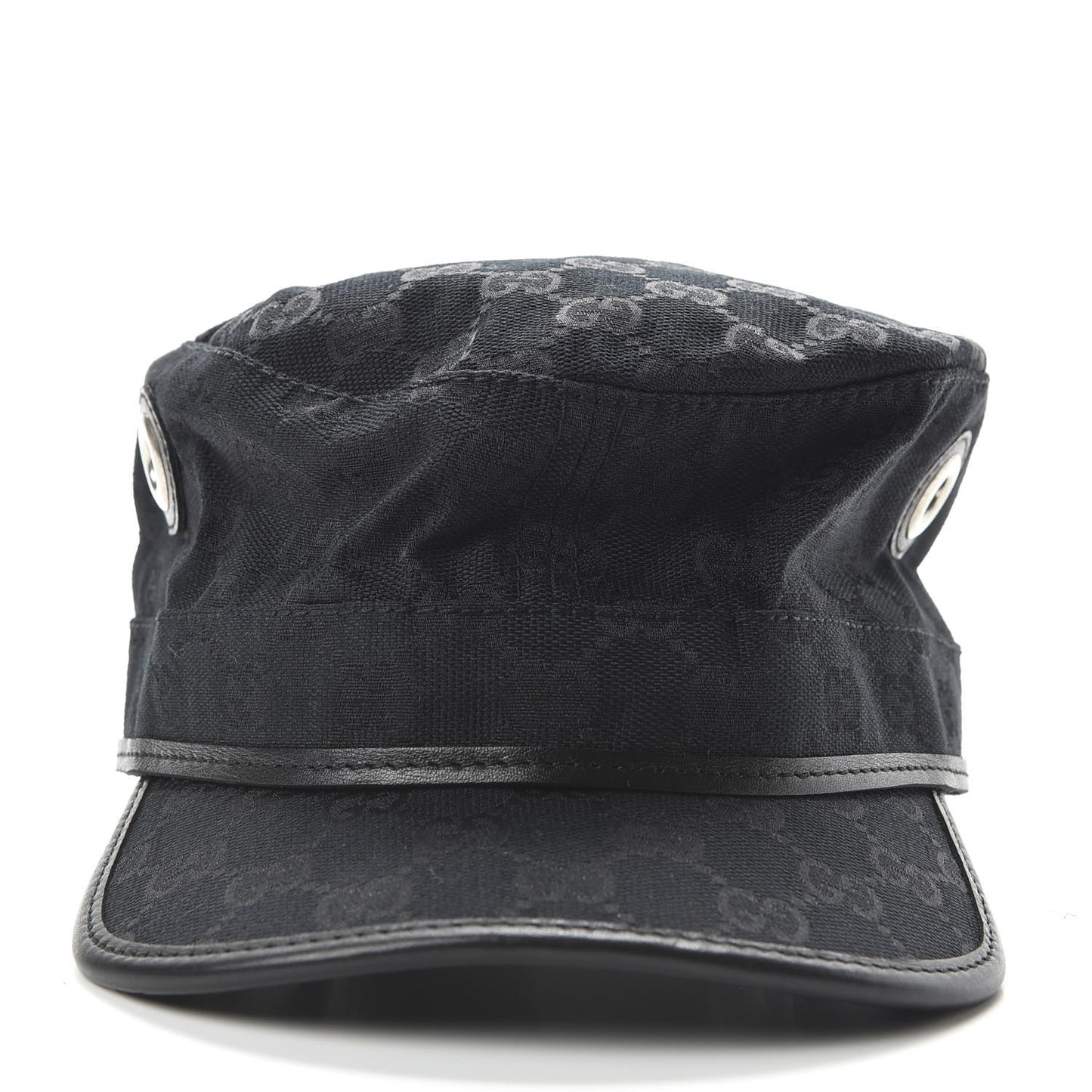Monogram Canvas Military Hat XXL Black