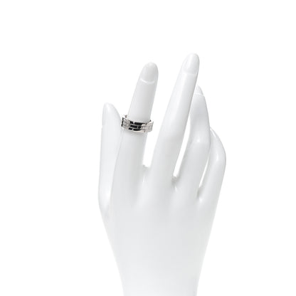Cartier 18K White Gold Tank Francaise Band Ring 50 5.25 2 of 4