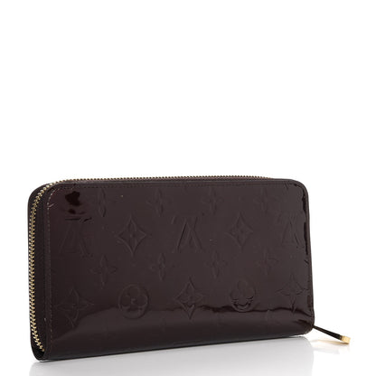 Louis Vuitton Vernis Zippy Wallet Amarante 3 of 7
