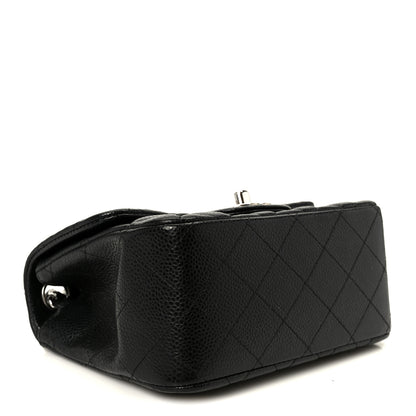 Chanel Caviar Quilted Mini Square Flap Black 4 of 12
