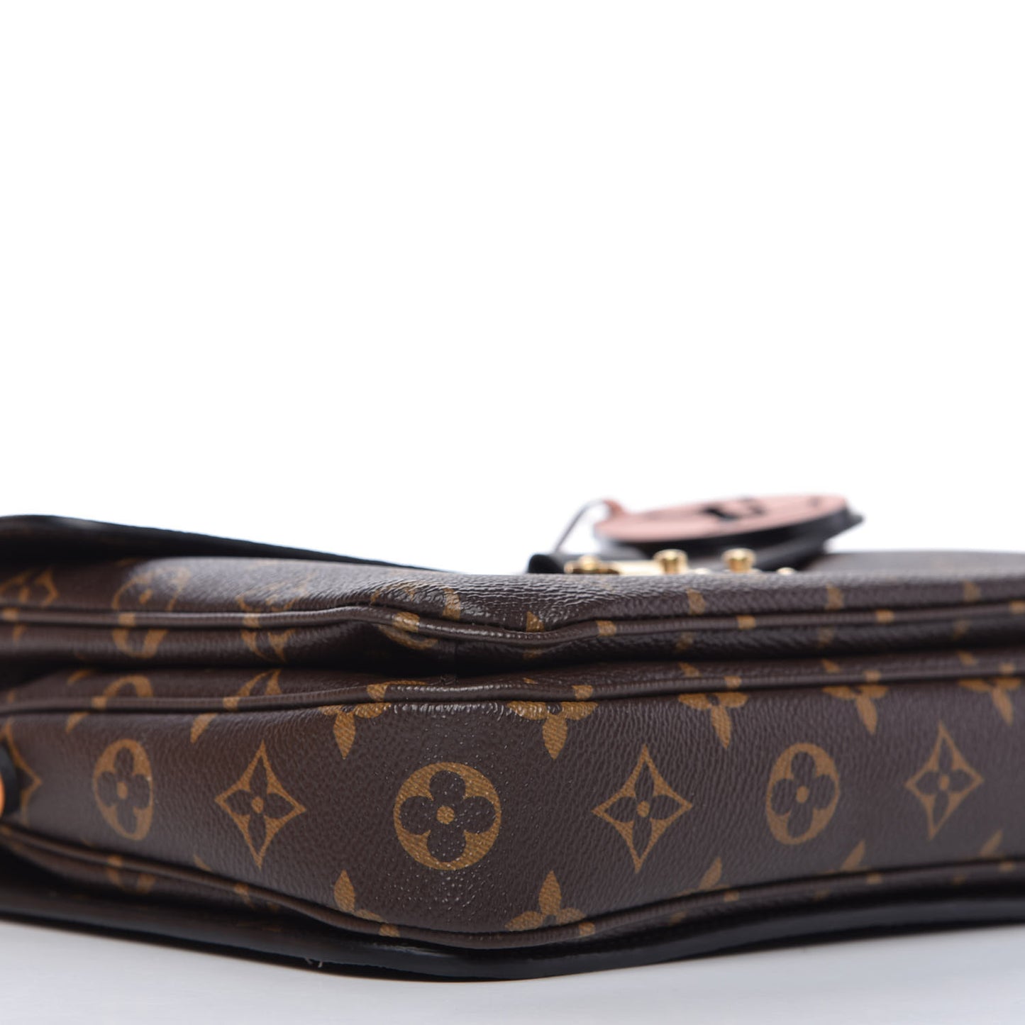 Monogram Braided Pochette Metis Coquelicot