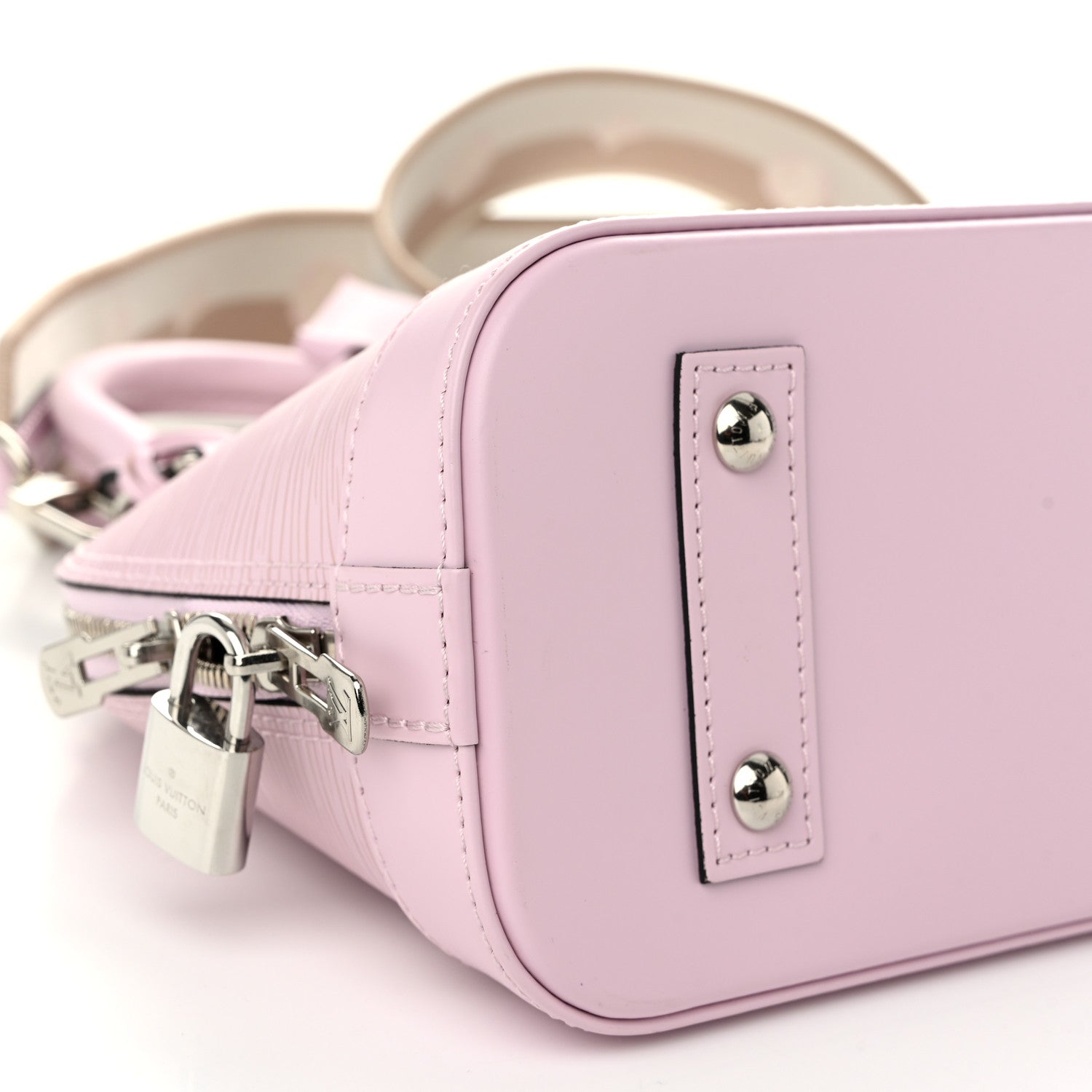 Louis Vuitton Epi Jacquard Alma BB Guimauve 8 of 10