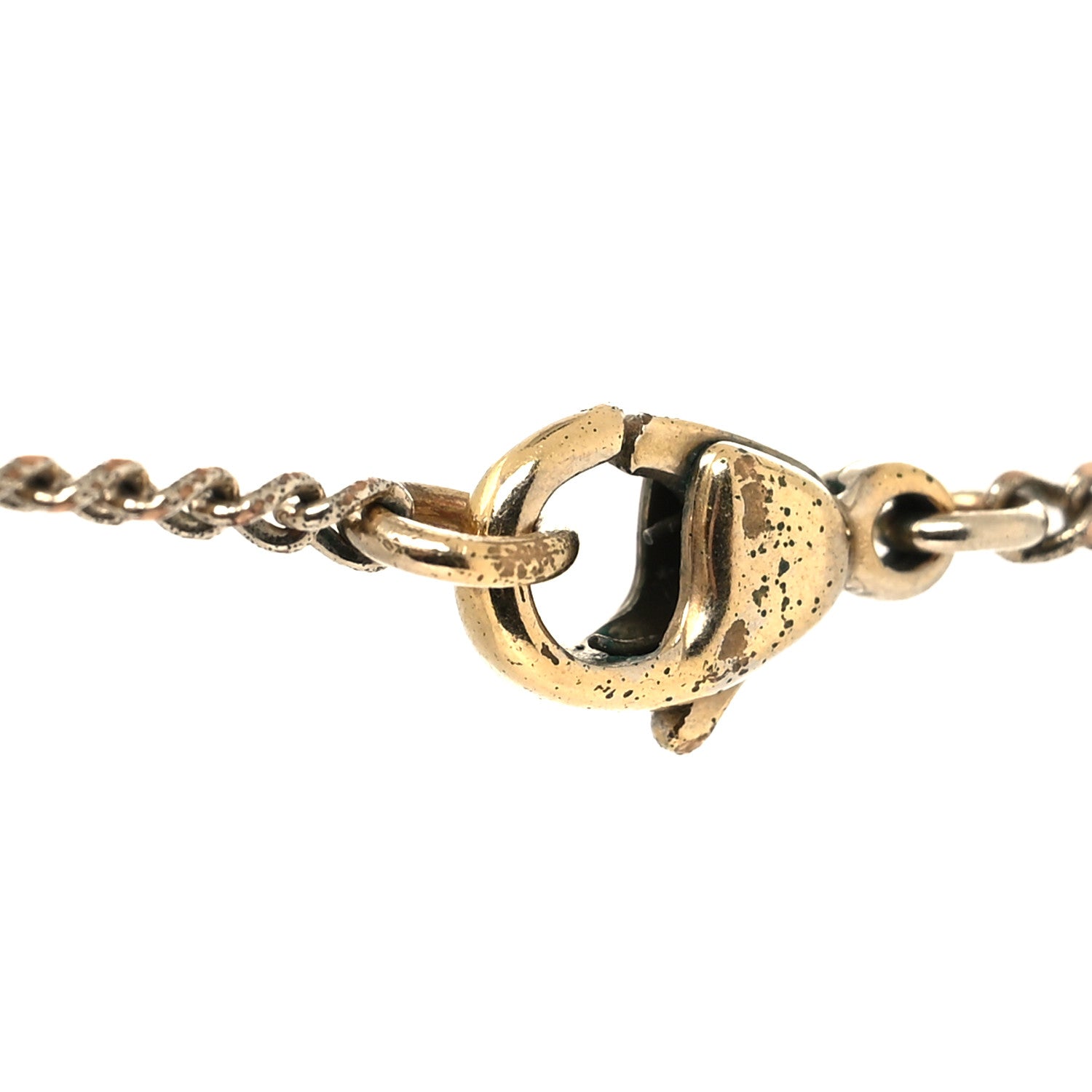 Chanel Metal CC Charm Necklace Gold 4 of 4