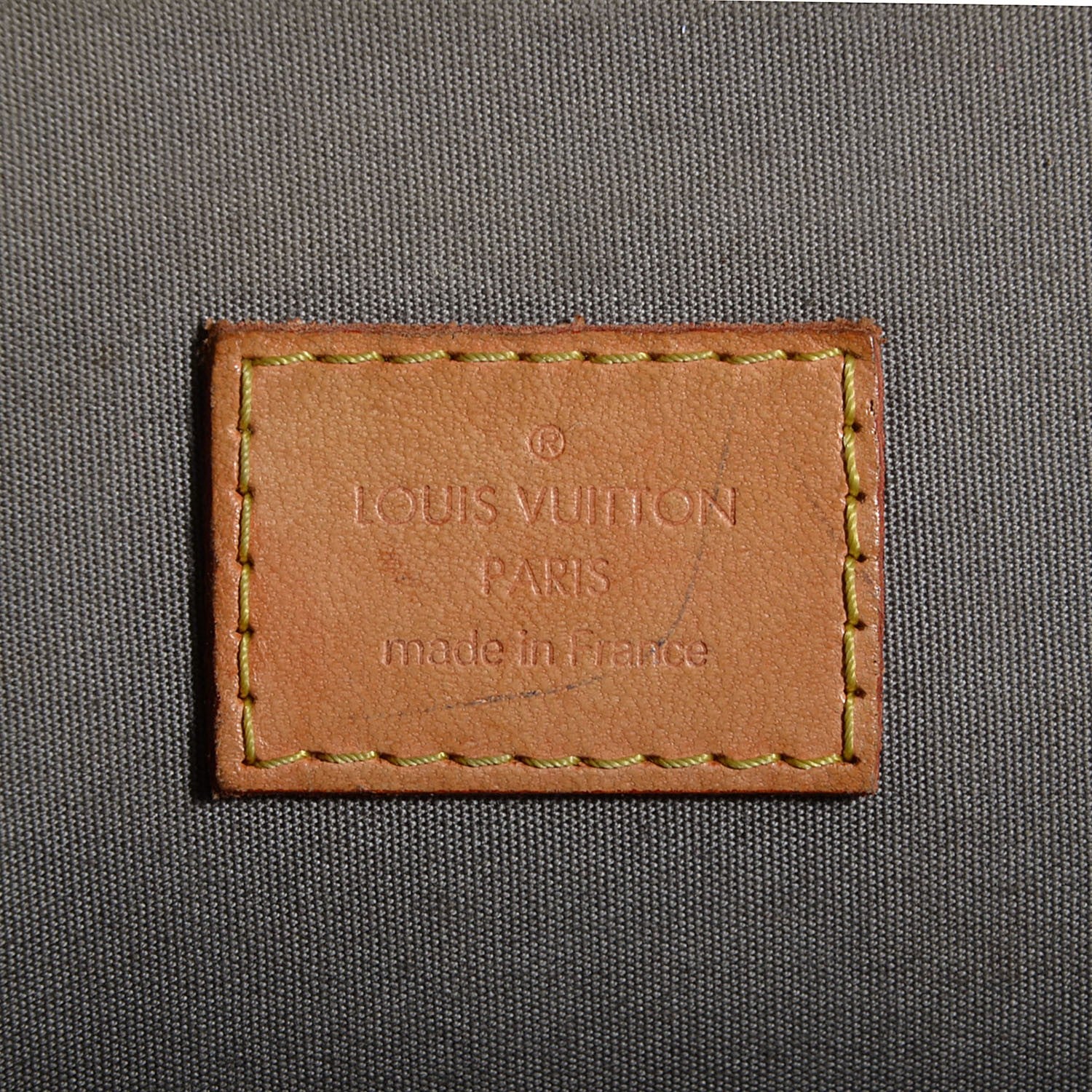 Louis Vuitton Vernis Alma GM Gris Art Deco 6 of 7