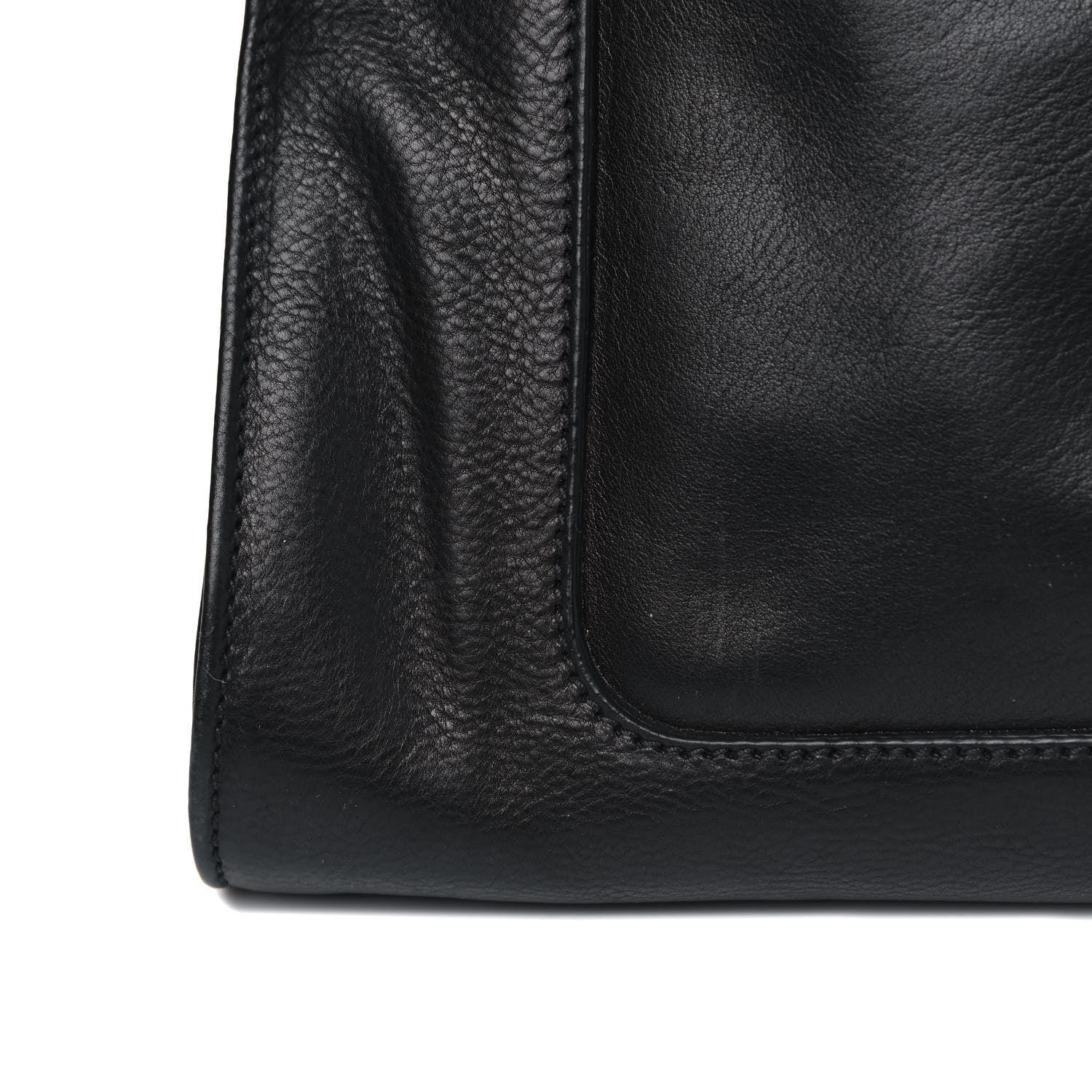 Prada Calfskin Screw Chain Bag Black 10 of 10