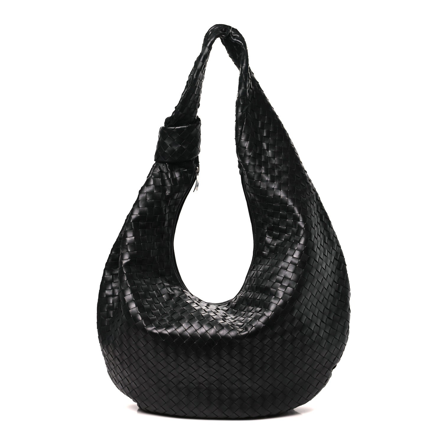 Bottega Veneta Nappa Intrecciato Maxi Jodie Black 1 of 9