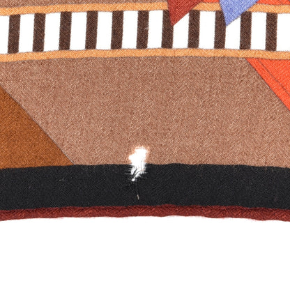 Hermes Cashmere Silk Brides Et Gris Shawl 140 6 of 8