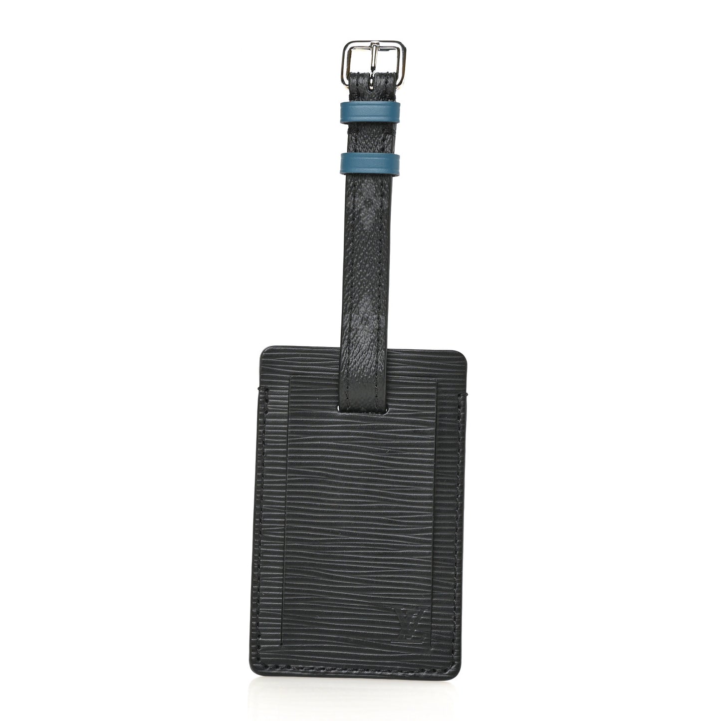 Monogram Eclipse Epi Luggage Tag Black