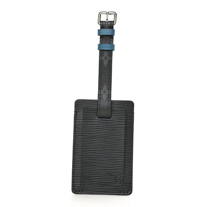 Louis Vuitton Monogram Eclipse Epi Luggage Tag Black 1 of 3