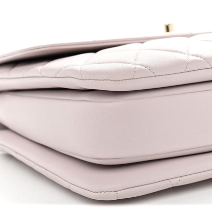 Chanel Lambskin Quilted Medium Trendy CC Flap Dual Handle Bag Pink 8 of 9