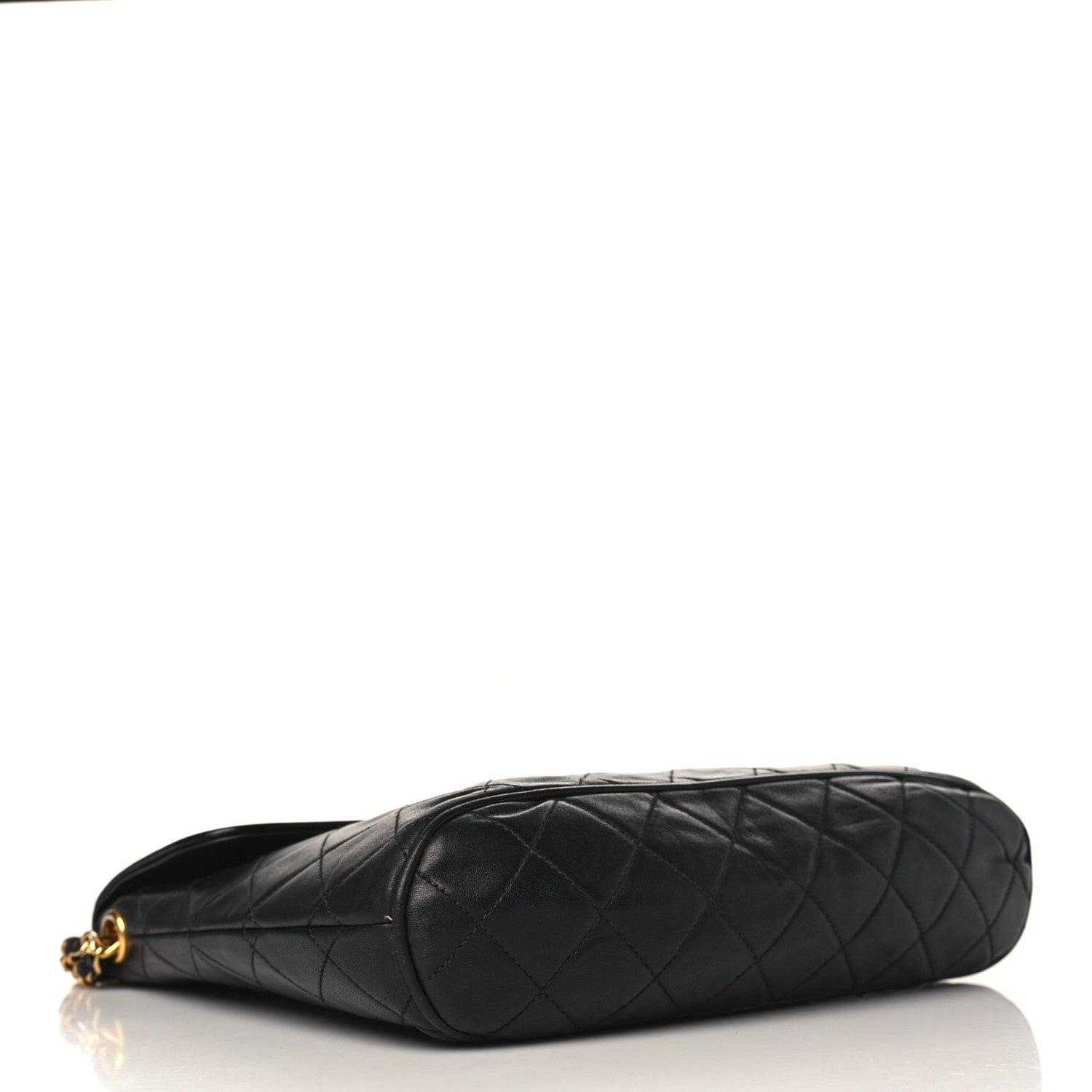 Chanel Lambskin Quilted CC Tassel Flap Black 3 of 10