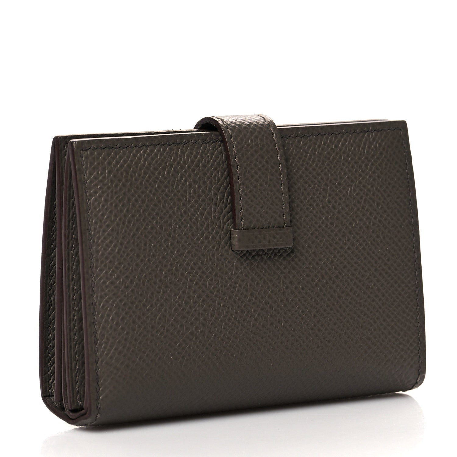 Hermes Epsom Mini Bearn Wallet Etain 3 of 8
