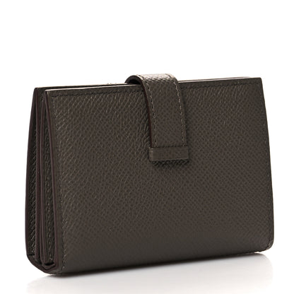 Hermes Epsom Mini Bearn Wallet Etain 3 of 8