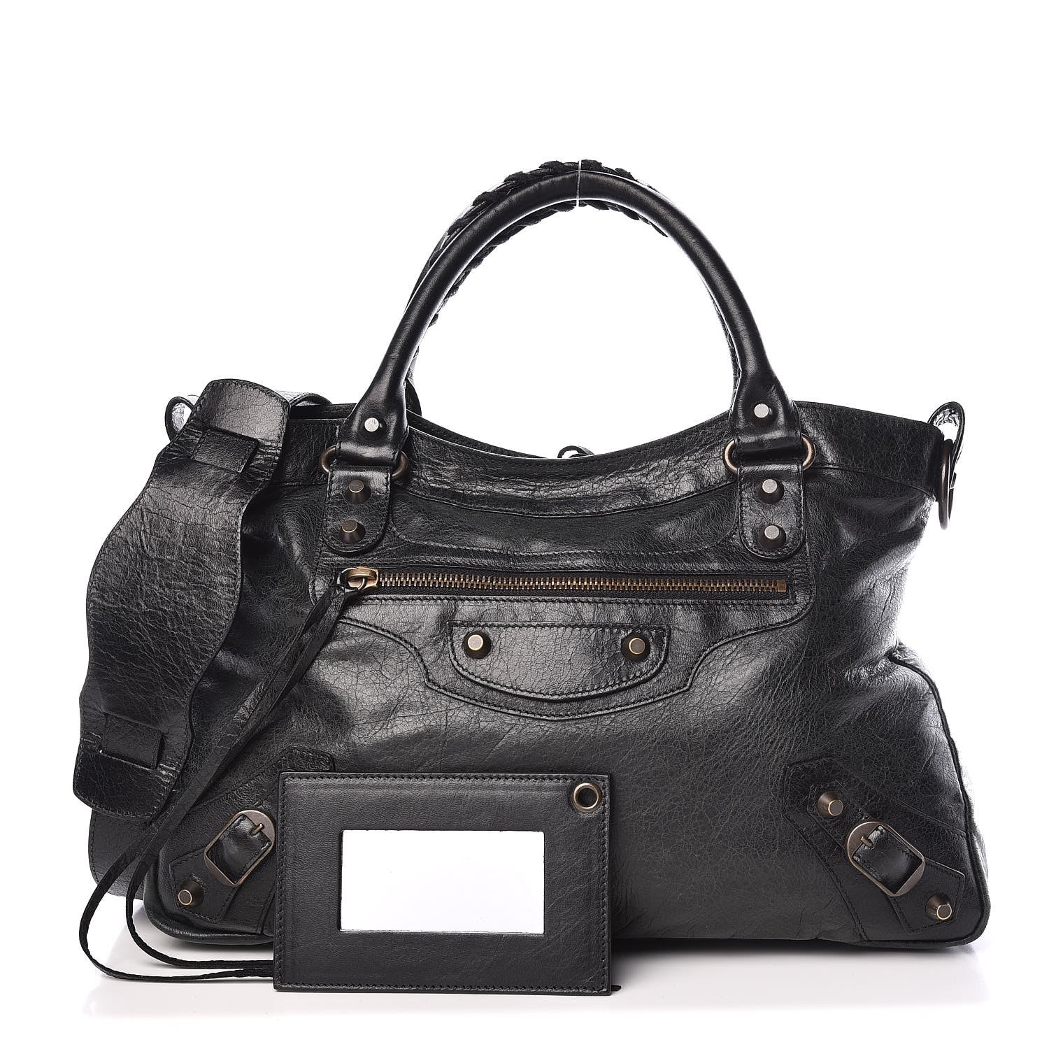 Balenciaga Agneau Classic Hardware Town Black 1 of 9