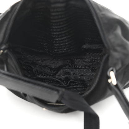 Prada Tessuto Nylon Shoulder Bag Black 5 of 15