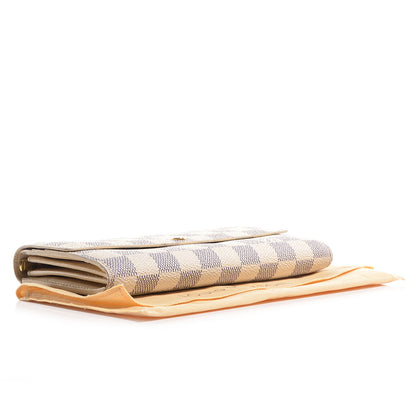 Louis Vuitton Damier Azur Sarah Wallet 4 of 14