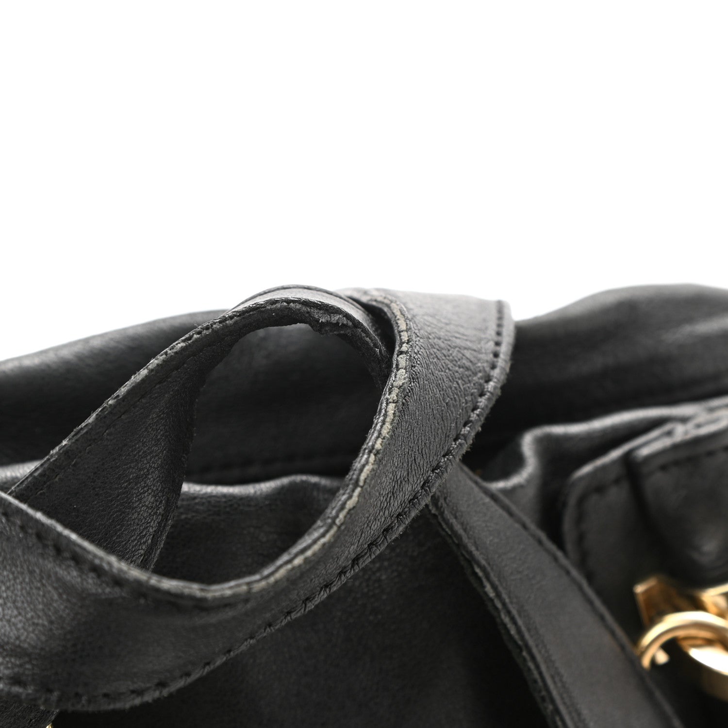 Chloe Calfskin Medium Military Paraty Black 13 of 18