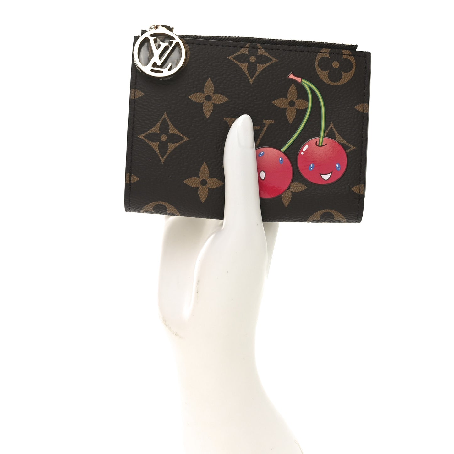 LV X TM Monogram Cerises Lisa Wallet