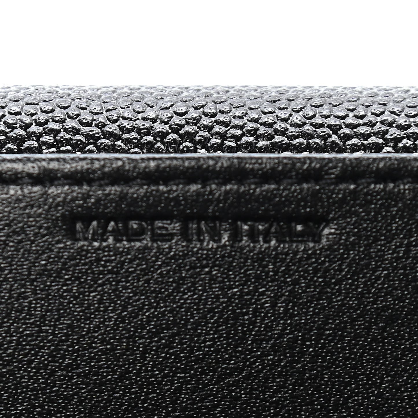 Grain De Poudre Uptown Chain Wallet Black