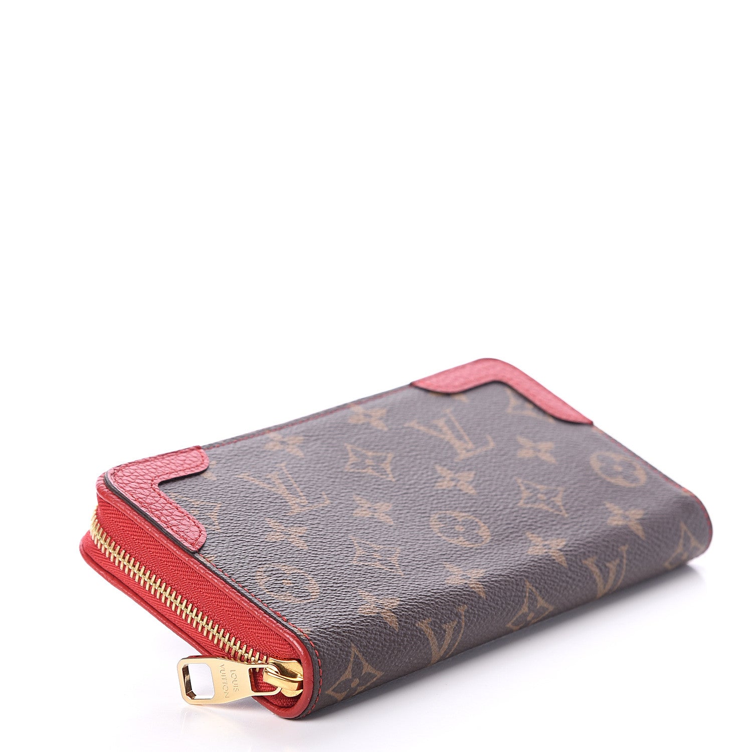 Louis Vuitton Monogram Retiro Zippy Wallet Cherry 3 of 5