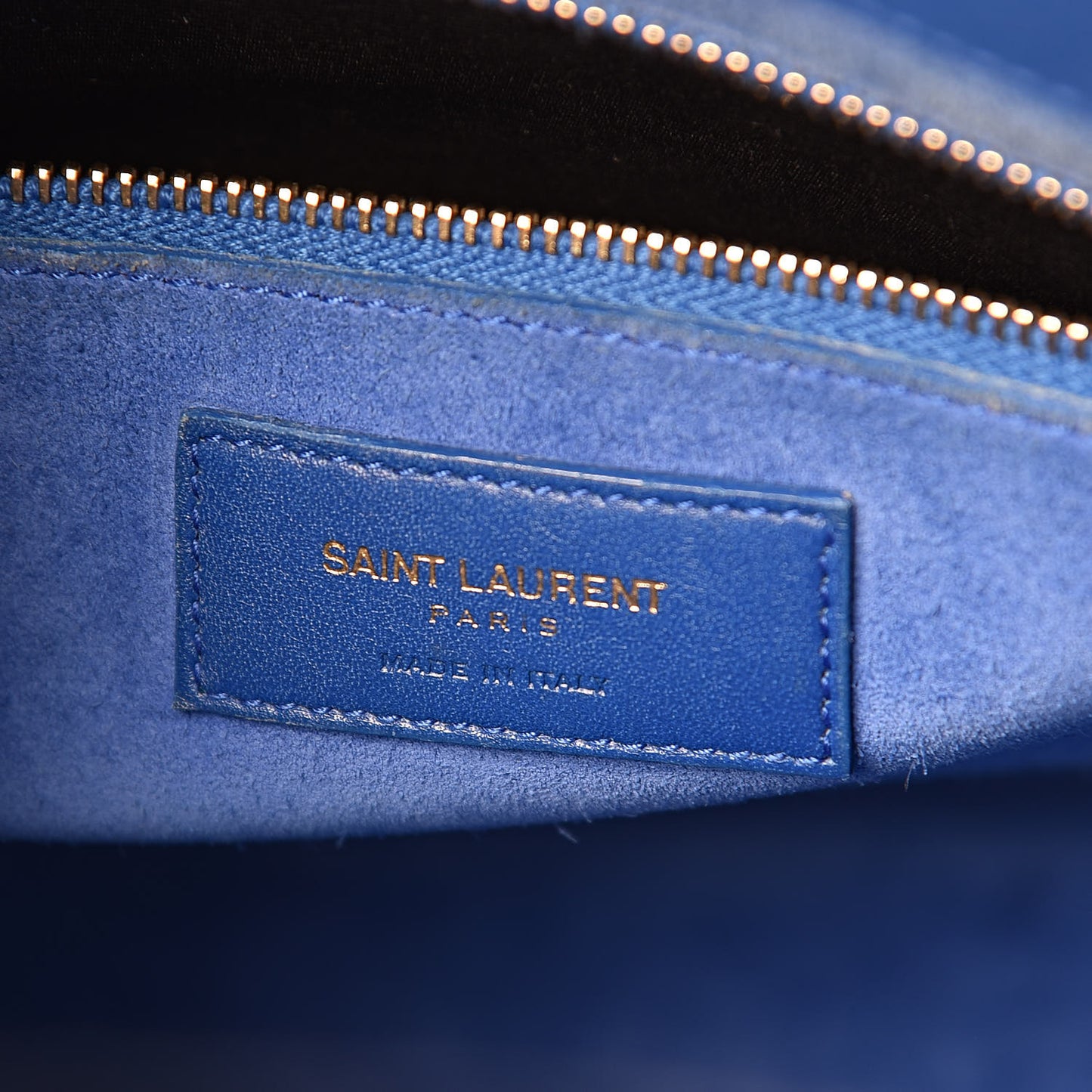 Calfskin Large Sac De Jour Carryall Royal Blue