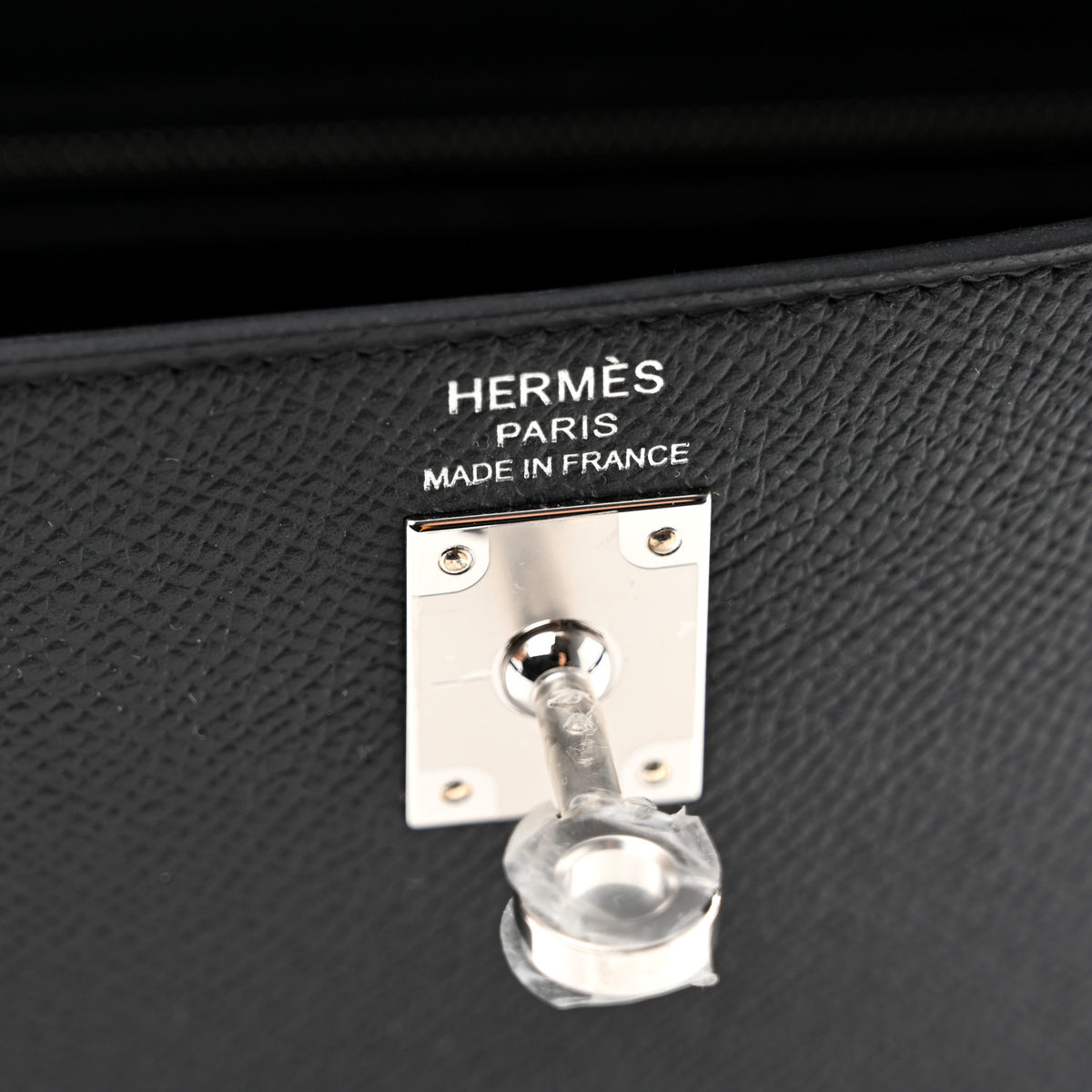 Hermes Epsom Kelly Sellier 25 Black 5 of 10