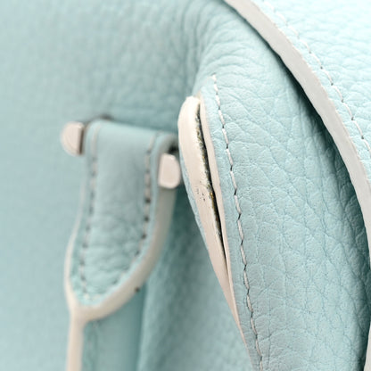 Delvaux Taurillon Soft Mini Cool Box Satchel Light Blue 13 of 13