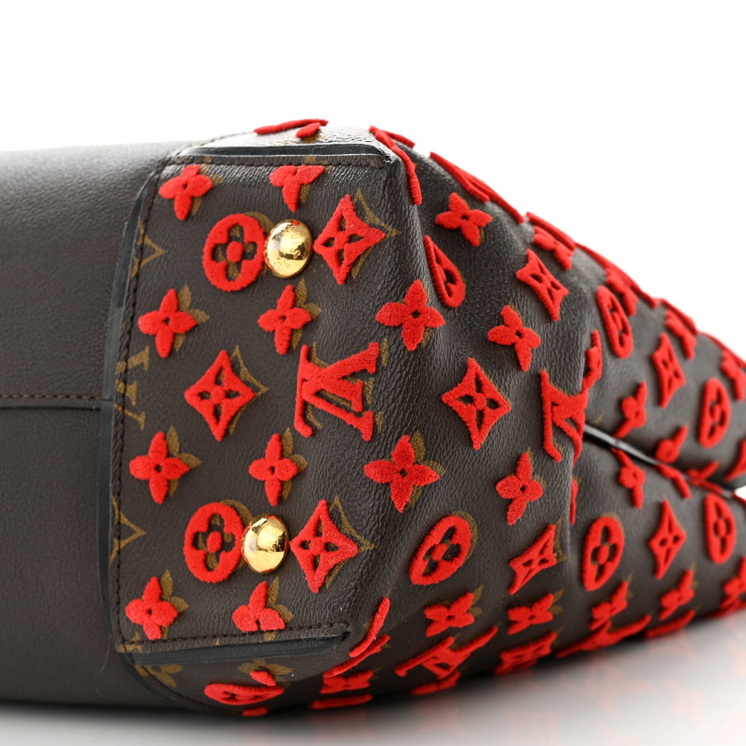 Louis Vuitton Veau Cachemire Tote W PM Chocolate 10 of 19
