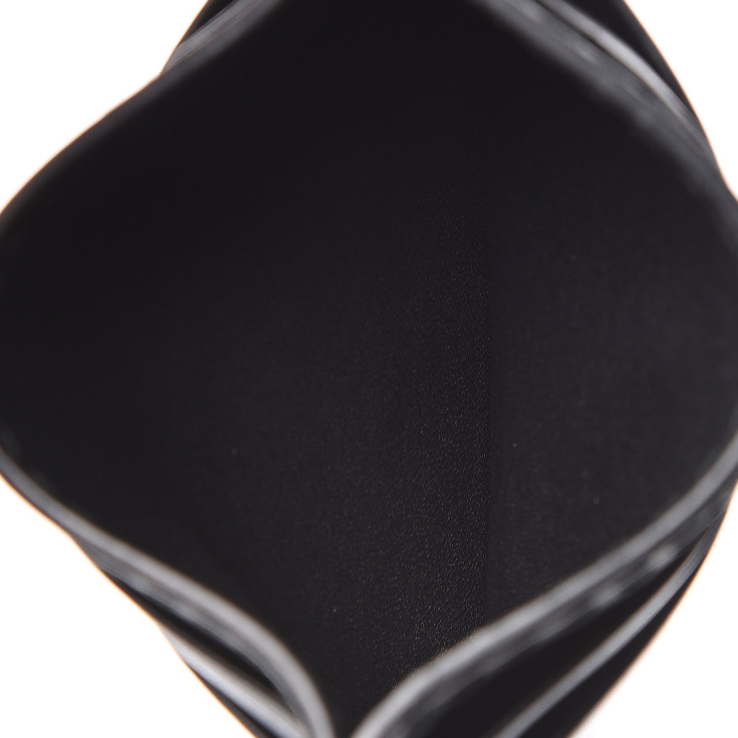 Calfskin D-Fence Card Holder Black