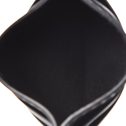 Christian Dior Calfskin D-Fence Card Holder Black 8 of 12