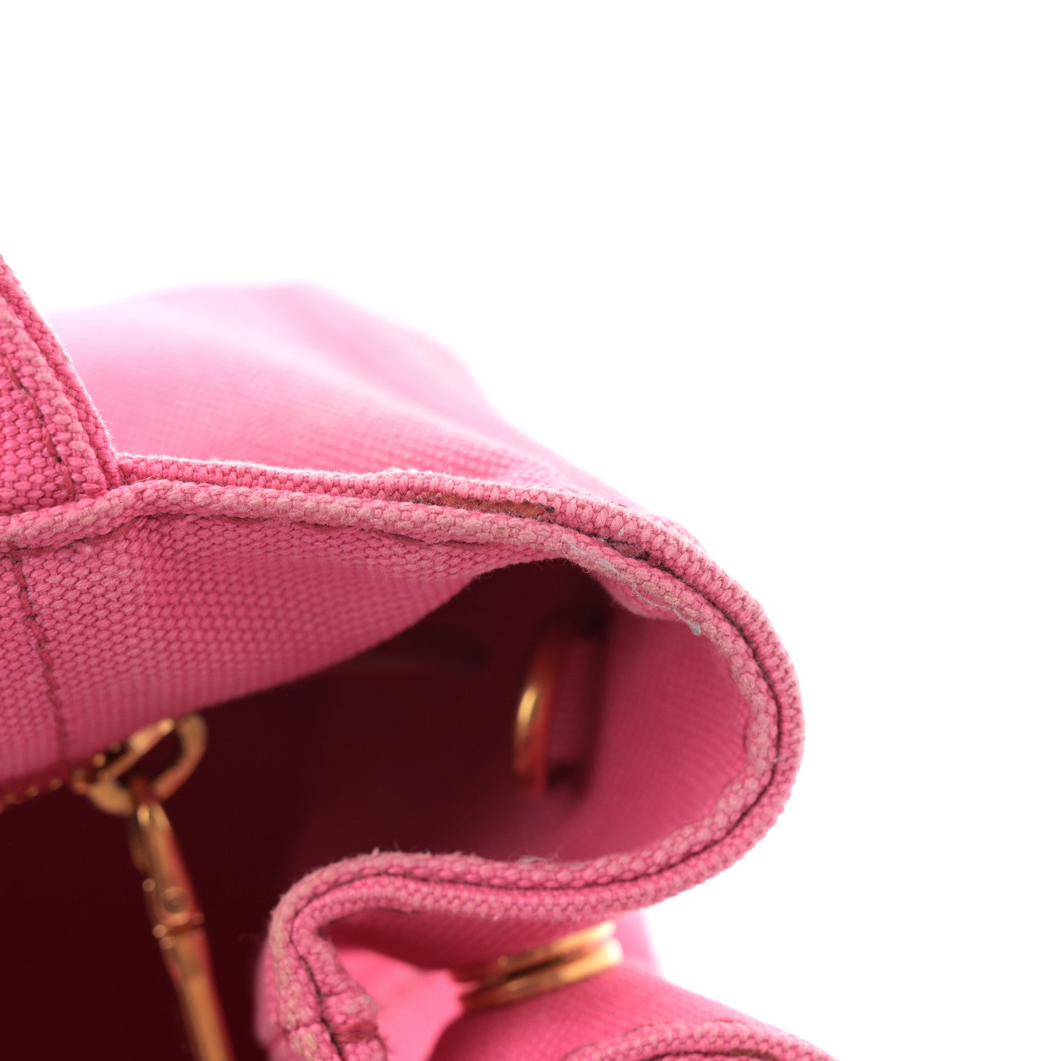 Prada Canapa Small Logo Tote Peonia 11 of 12