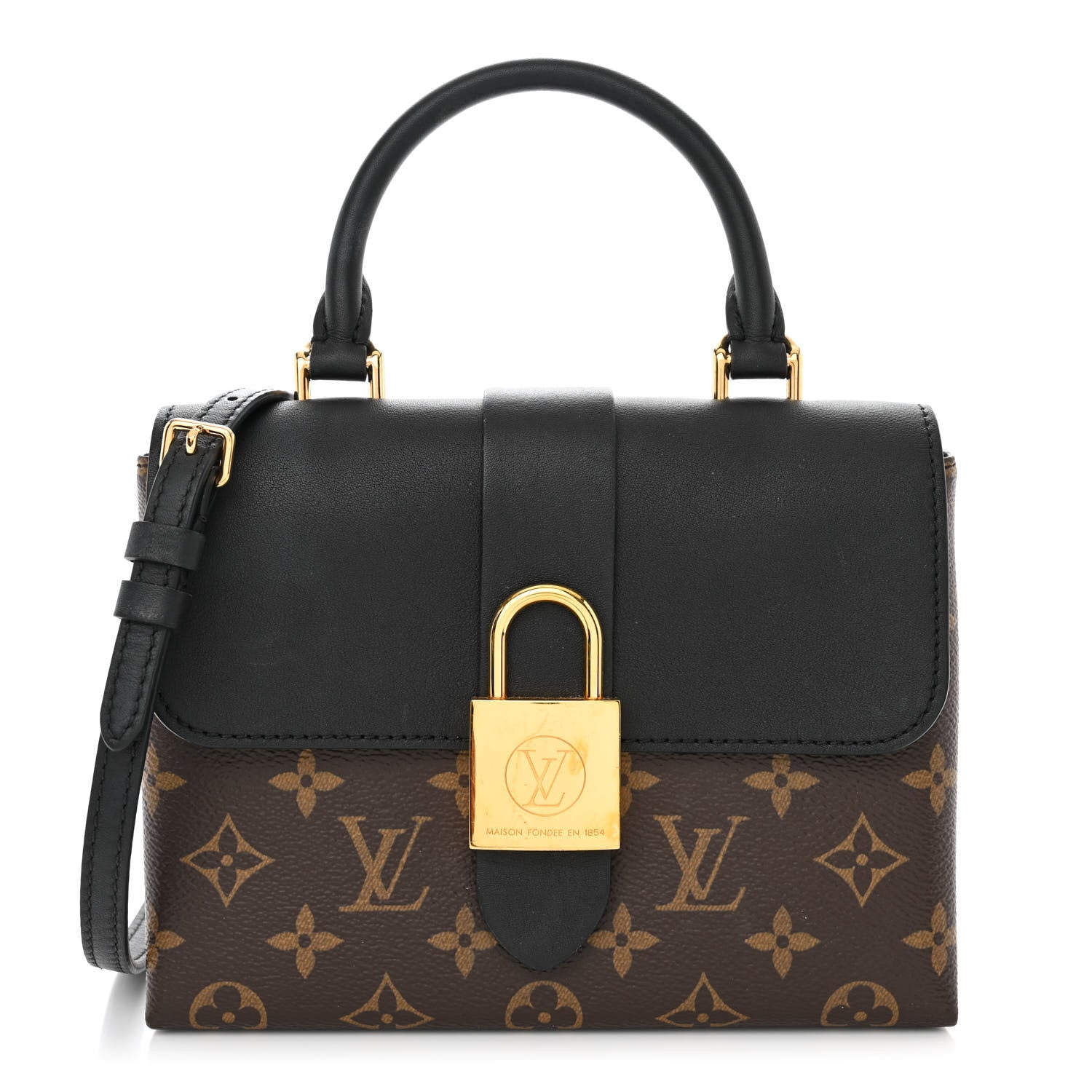 Louis Vuitton Monogram Locky BB Black 1 of 10