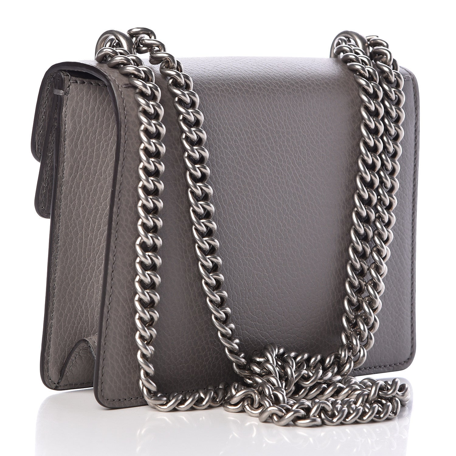 Gucci Calfskin Mini Dionysus Shoulder Bag Dusty Grey 3 of 10