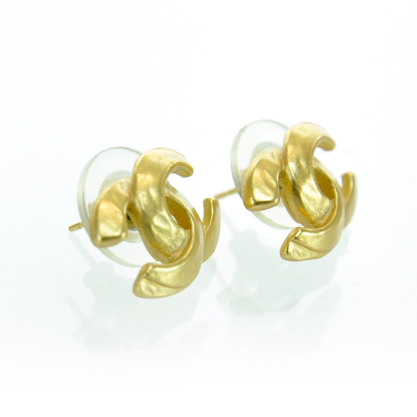 CC Logo Earrings Gold