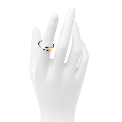Cartier 18K Yellow Gold Small Juste Un Clou Ring 54 6.75 2 of 5