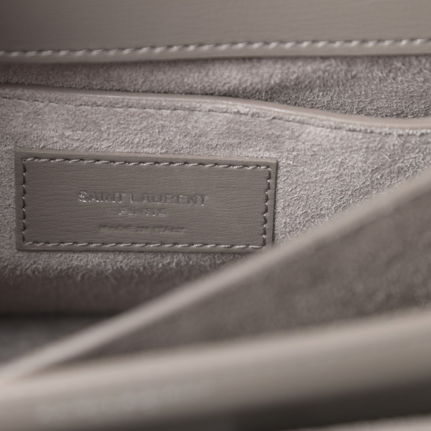 Calfskin Medium Monogram Sunset Fog