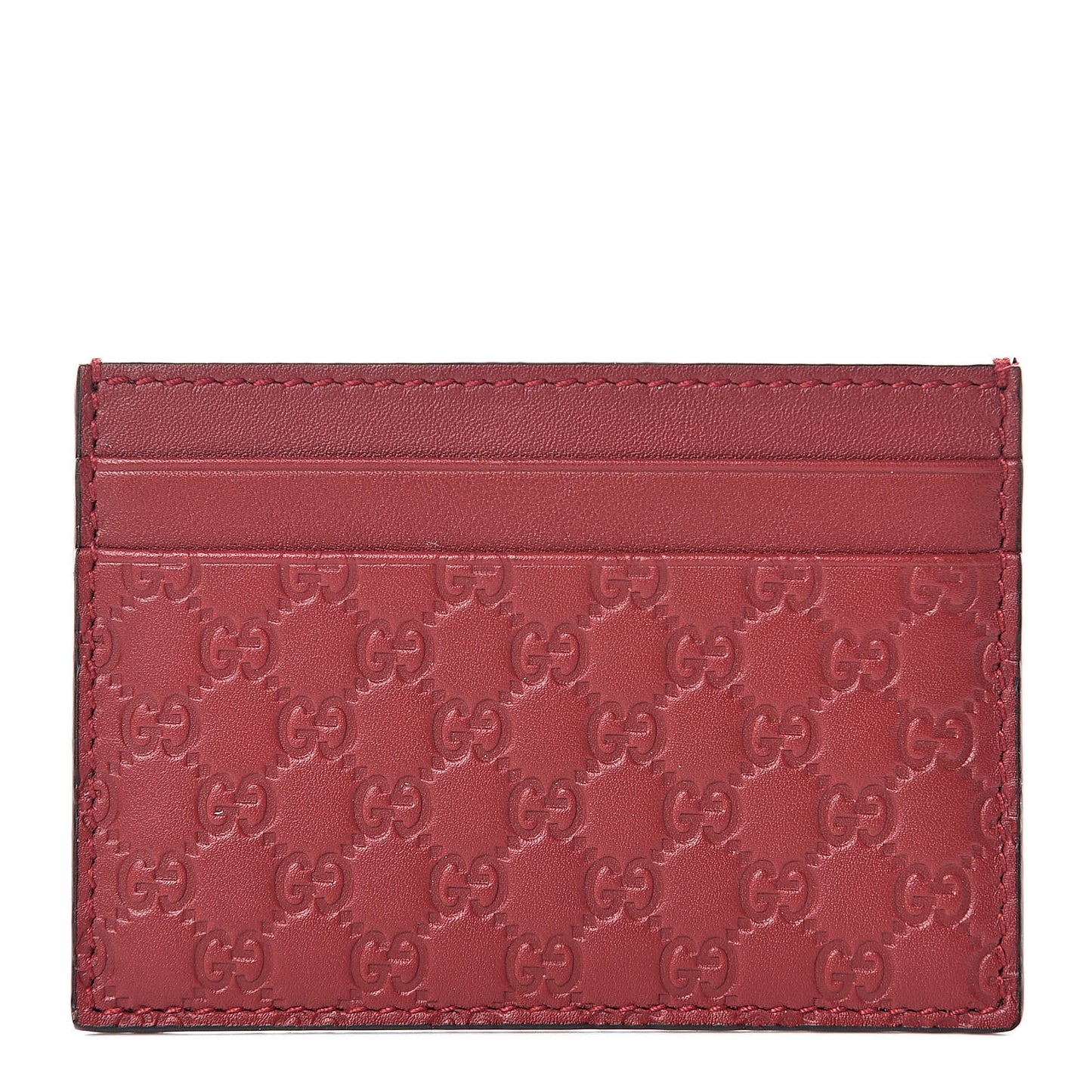 Microguccissima Card Holder Red