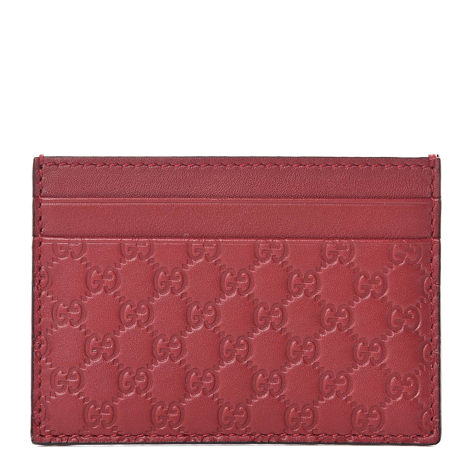 Gucci Microguccissima Card Holder Red 1 of 7