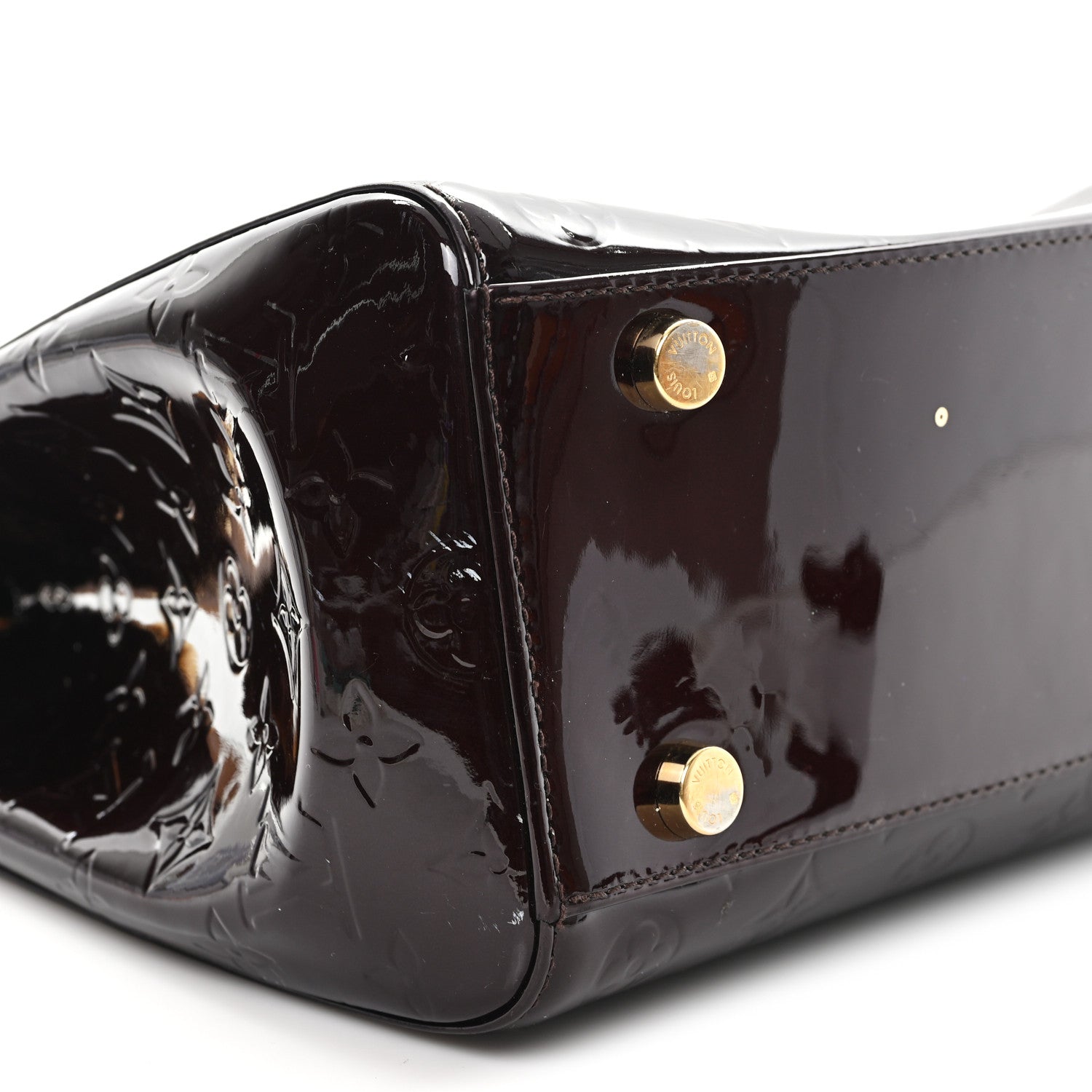Louis Vuitton Vernis Brea GM Amarante 8 of 9