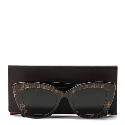 Fendi Acetate F is Fendi FF 51mm Cat Eye Sunglasses 0327/S Tortoise Camouflage 7 of 7